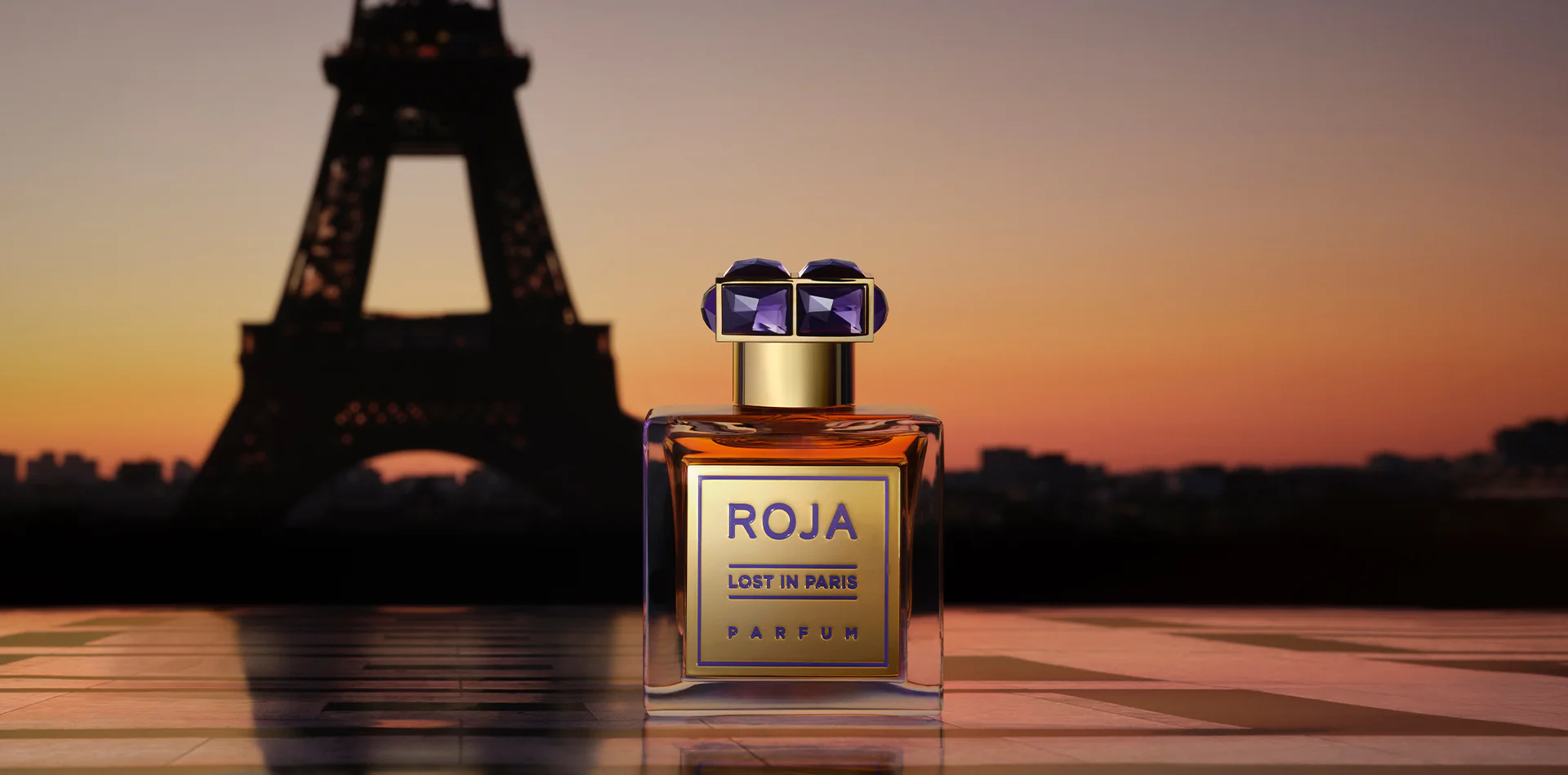 Lost in Paris Parfum - Prestige Collection | ROJA - Image Cover Paris at Night Lost in Paris Parfum - Prestige Collection | ROJA - Image Cover Paris at Night