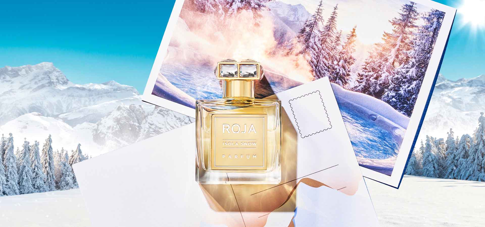 Isola Snow - Isola Collection | ROJA - Image Creating a Snowflake accord Isola Snow - Isola Collection | ROJA - Image Creating a Snowflake accord