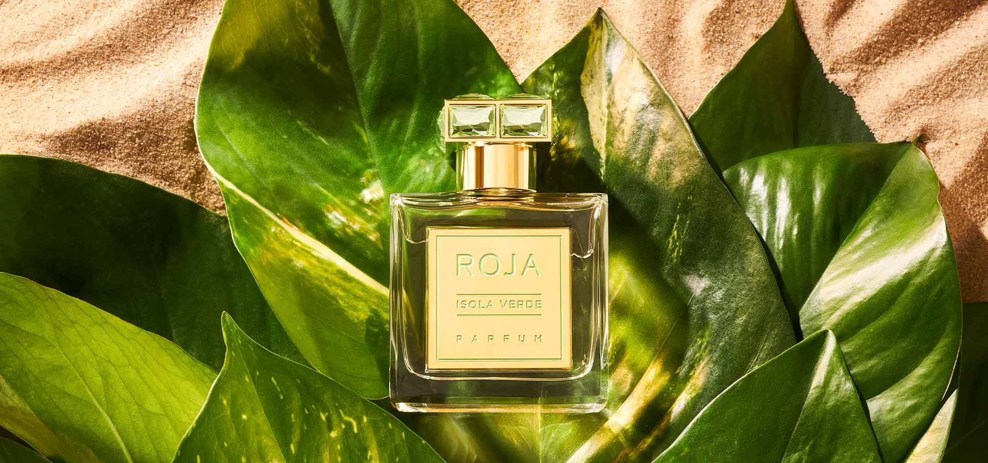 Isola Verde Parfum - Isola Collection | ROJA - Image Cover Sun and Surrounded by Nature
