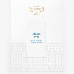 Ambre Fou Scented Candle EX Nihilo Paris Boxpacking - VRGaleries