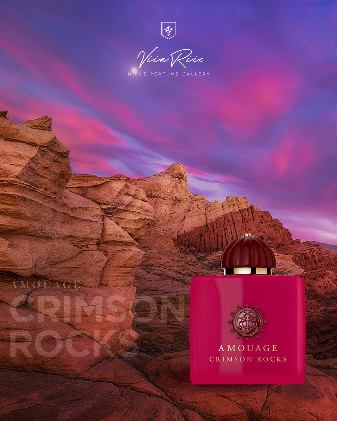 Tháng 4 là lời nói dối của Scent: Crimson Rocks của Amouage
