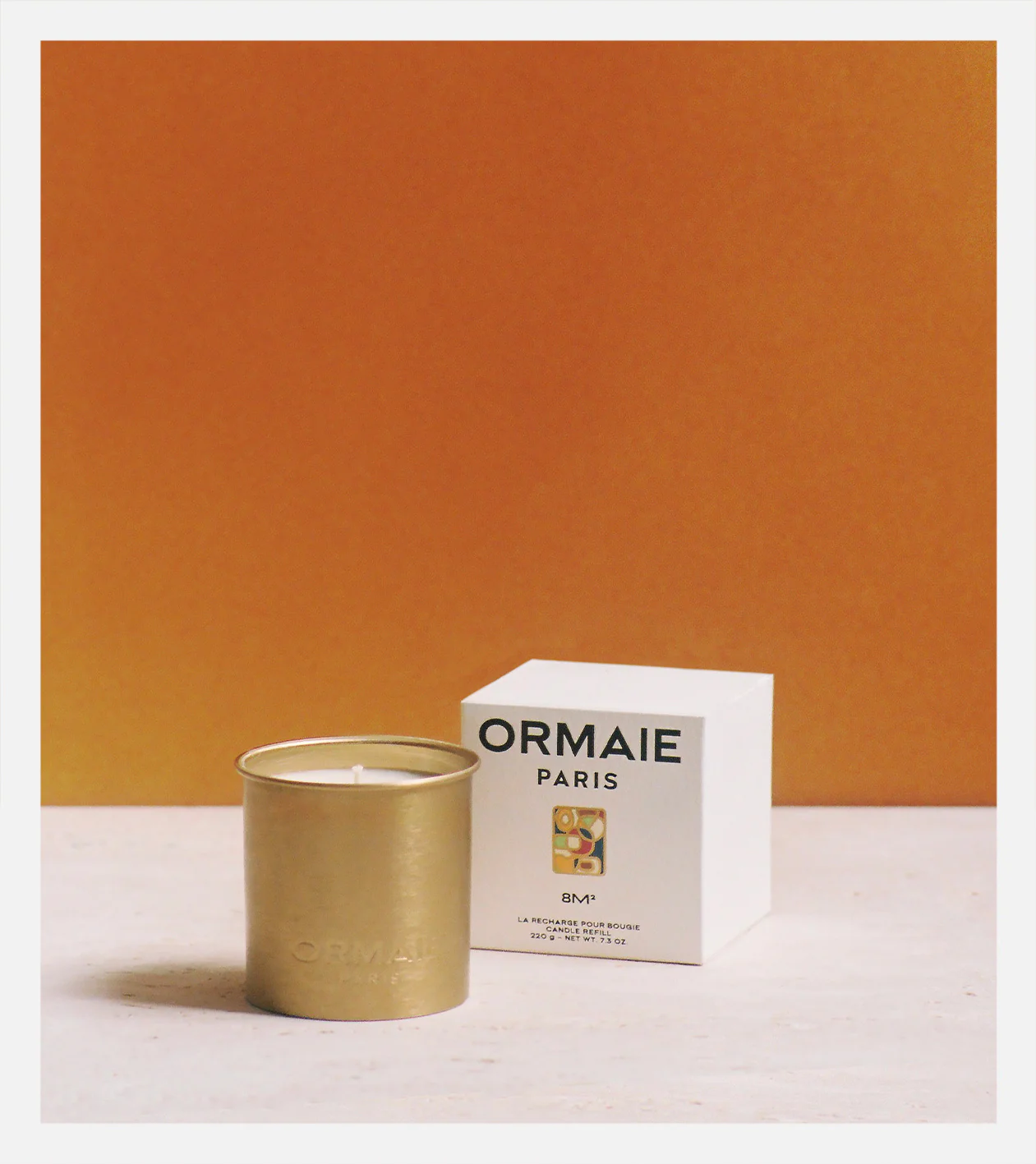 Fin Août Candle Refill Boxpackaging The Candle Refills ORMAIE Paris Image Cover