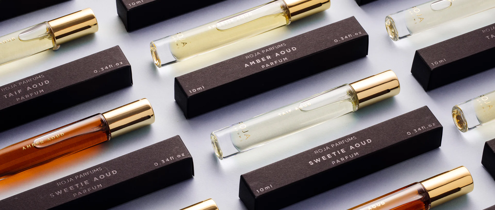 The Aoud Travel Collection 3x10ml Atomiser - ROJA Parfums