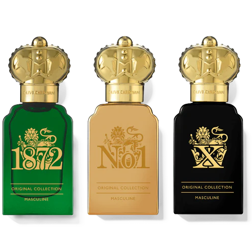 Clive Christian | Gift Set - Original Collection Masculine Traveller Set - 3x10ml Masculine Traveller Set 3x10ml Original Collection - Gift Set | Clive Christian - VRGaleries