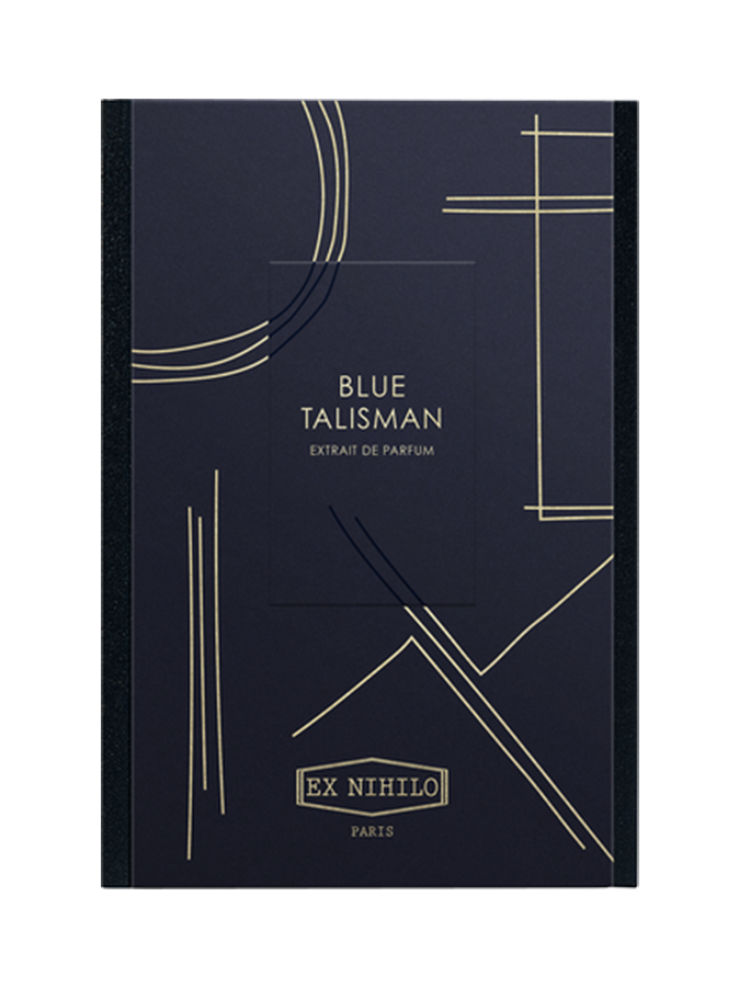 EX Nihilo | Extraits de Parfum - Blue Talisman Extrait - Boxpackaging Blue Talisman Extrait Boxpackaging - Extraits de Parfum | EX Nihilo - VRGaleries