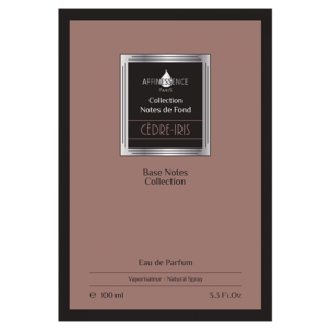 Cedre-Iris 100ml - Boxpackaging - Base Notes Collection | Affinessence - VRGaleries