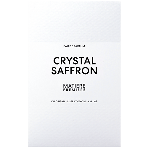 Matiere Premiere Crystal Saffron EDP 100ml - Boxpackaging Crystal Saffron EDP 100ml - Boxpackaging -Eau de Parfum | Matiere Premiere - VRGaleries