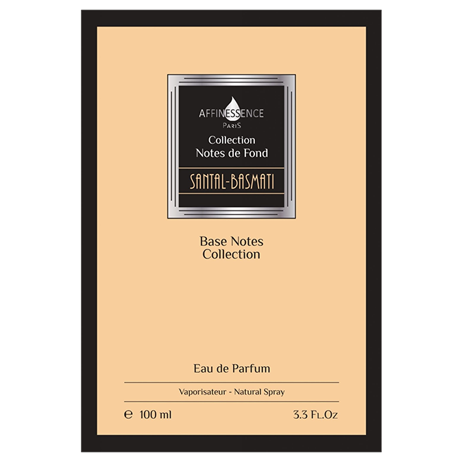 Affinessence | Base Notes Collection - Santal Basmati 100ml - Boxpackaging Santal Basmati 100ml - Boxpackaging - Base Notes Collection | Affinessence - VRGaleries