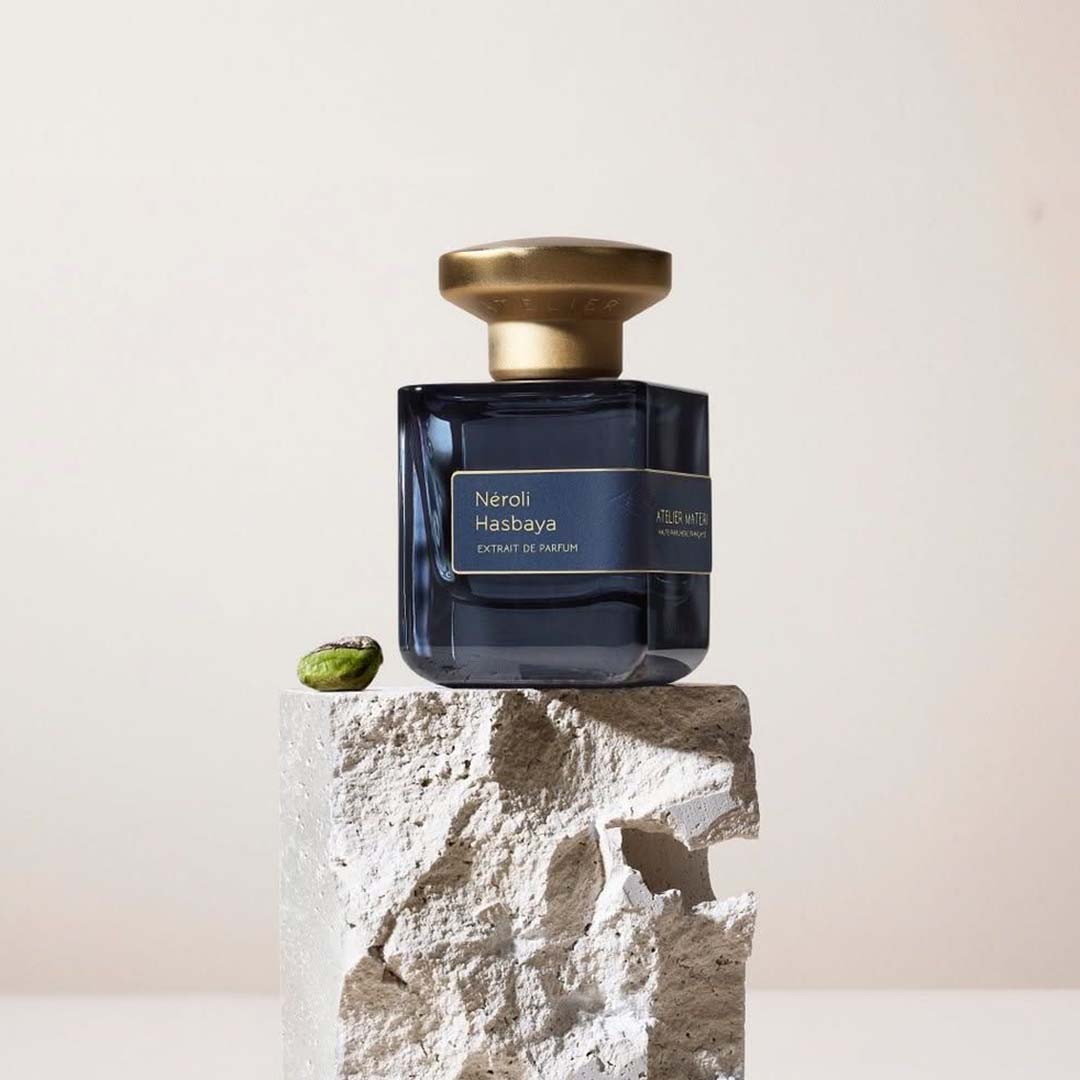 Néroli Hasbaya - Extrait de Parfum | Atelier Materi - Image The Subtle Sweetness of Pistachio and Almond