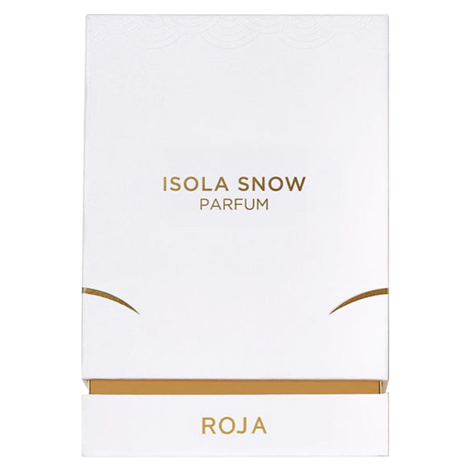 ROJA | Isola Collection - Isola Snow Parfum - Boxpackaging Isola Snow Parfum - Boxpackaging - Isola Collection | ROJA - VRGaleries