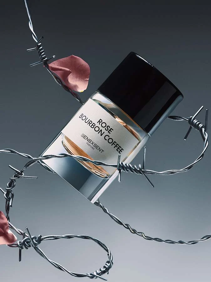 Rose Bourbon Coffee - Extrait de Parfum | Sensxsent Parfums - Image Rose Bourbon
